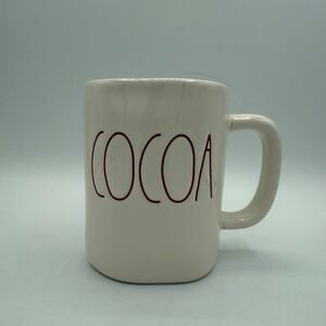 Rae Dunn Artisan Collection Cocoa Mug By Magenta Off White Coffee Cup